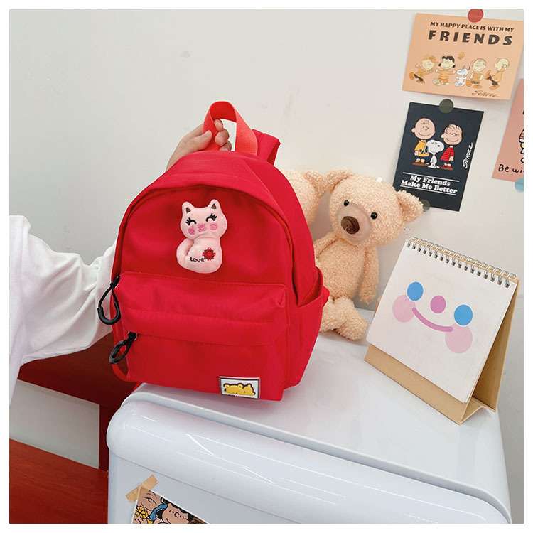 子どもリュック かわいいふわふわ動物リュック