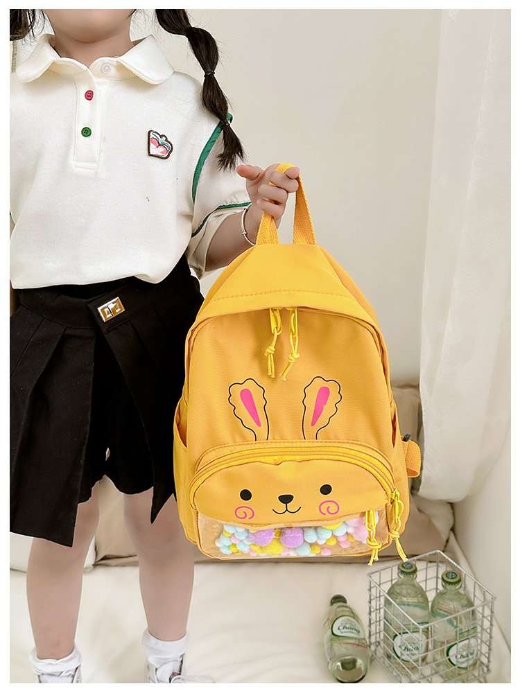 子どもリュック　 うさぎさんポップコーンリュック