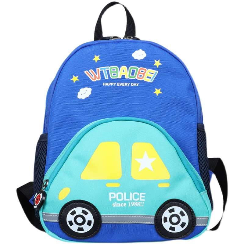 子どもリュック　おしゃれかわいい警察車両キッズリュック