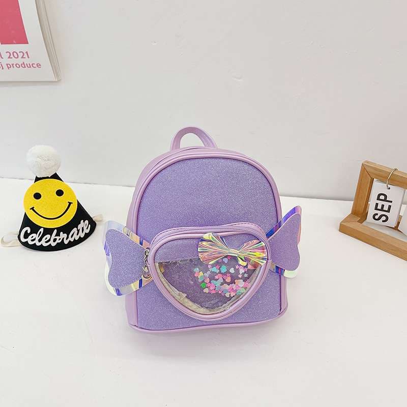 子どもリュック キラキラハートのおでかけにおすすめリュック