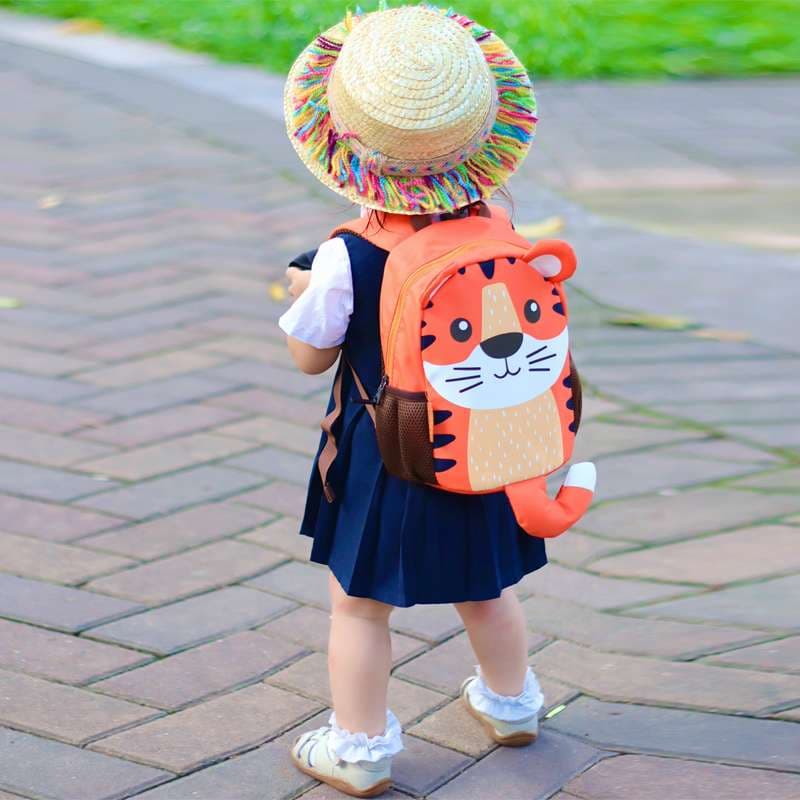 子どもリュック 遠足用かわいいトラさんリュックサック