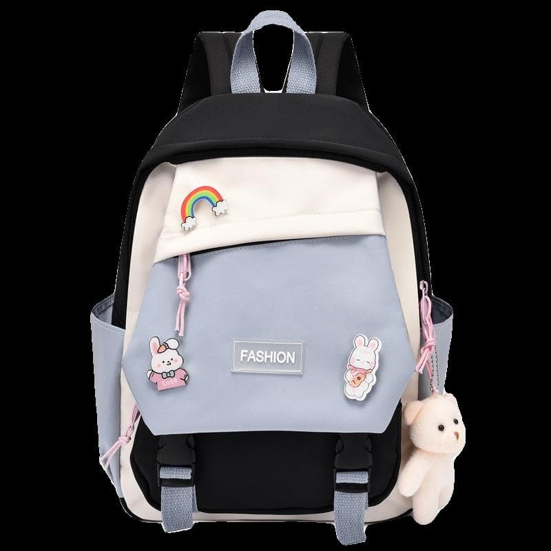 子どもリュック かわいい動物ワッペン付き子供用リュック