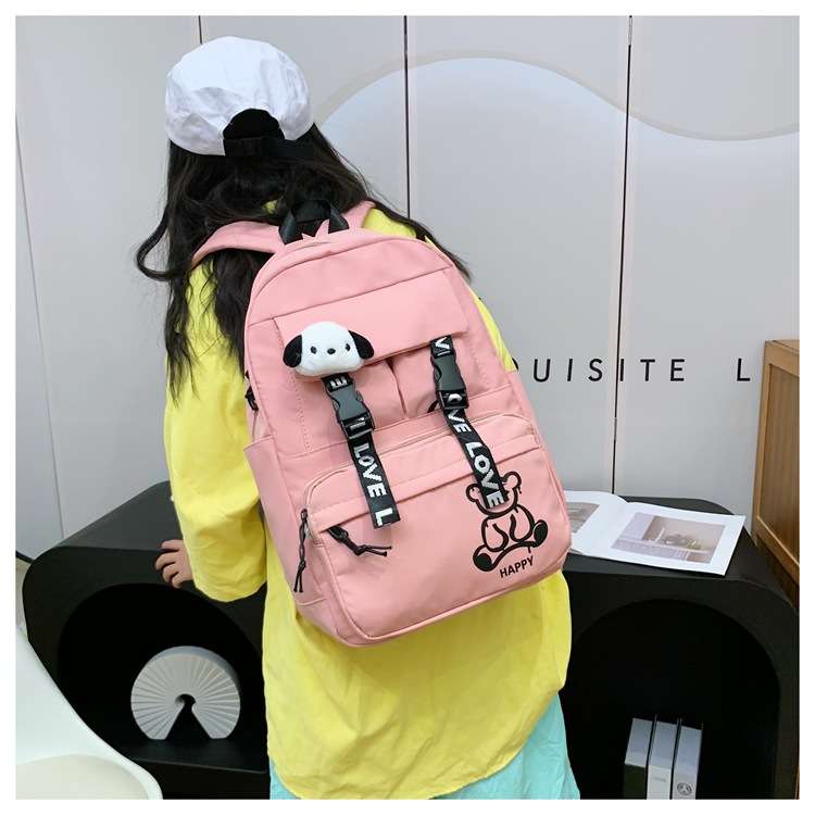 子どもリュック　 くまさんと笑顔のお出かけリュック