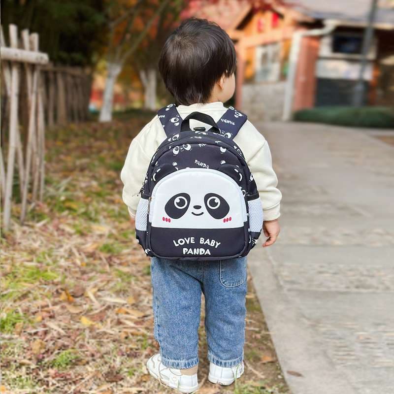 子どもリュック アウトドアにおすすめかわいいパンダの撥水キッズリュック
