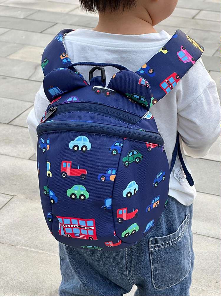子どもリュック 乗り物いっぱい！わくわくリュック