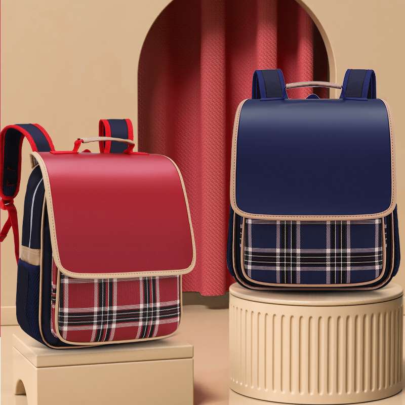 子どもリュック 通園におすすめ　チェック柄のかわいいあんしんリュック