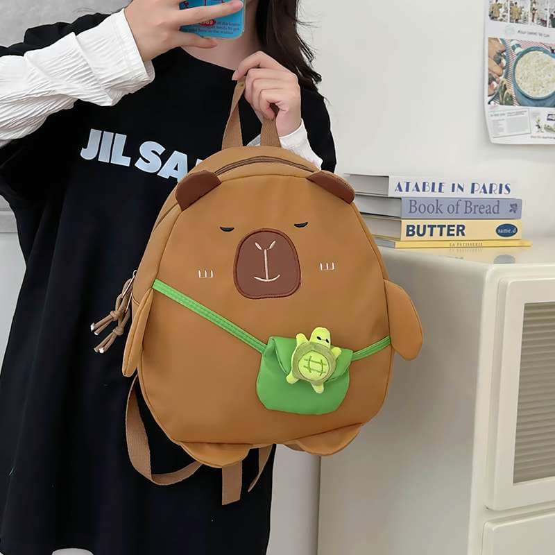 子どもリュック くまさん顔のリュック