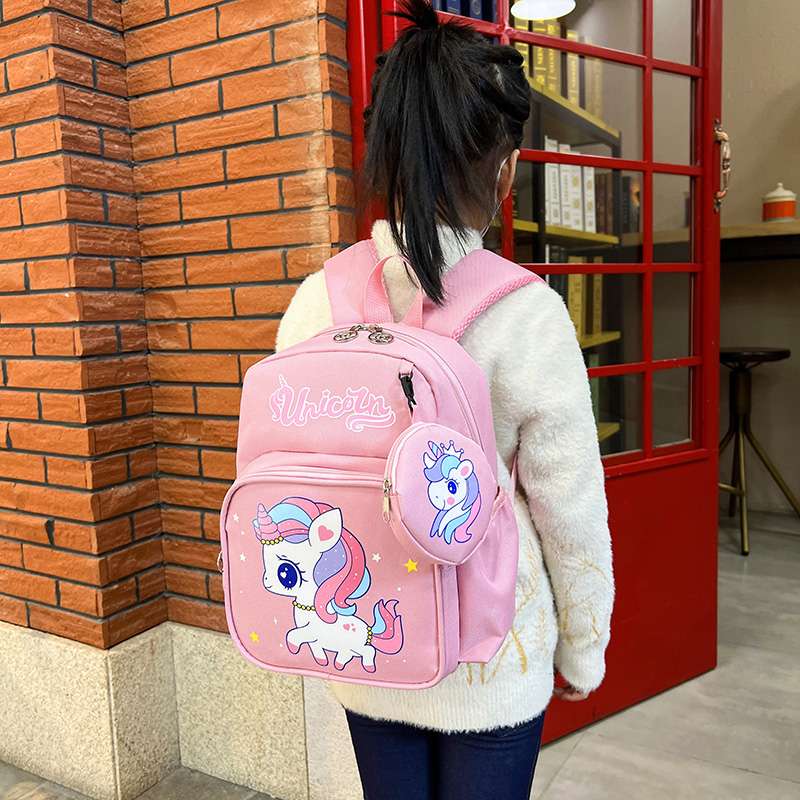子どもリュック おしゃれかわいいうさぎとユニコーンのファンタジーリュック