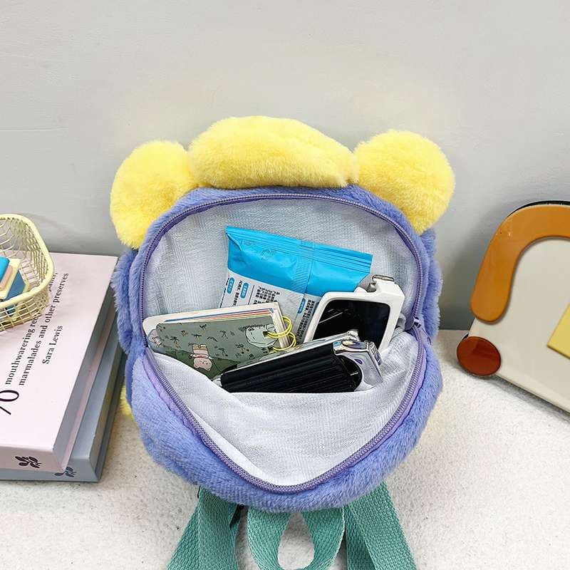 子どもリュック ふわもこキャラクター子供用リュック