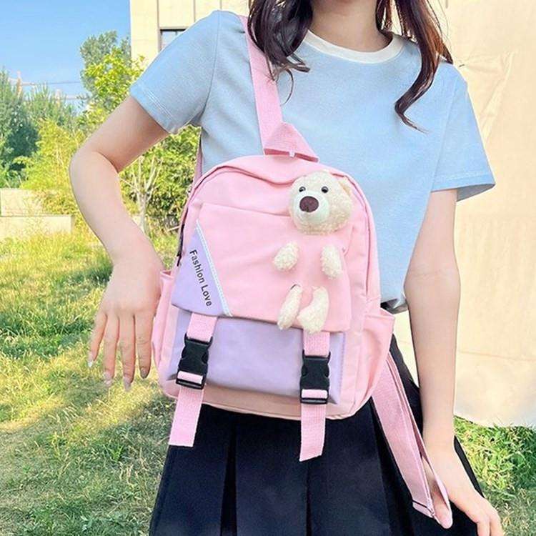 子どもリュック　お友達くまさん付きキッズリュック
