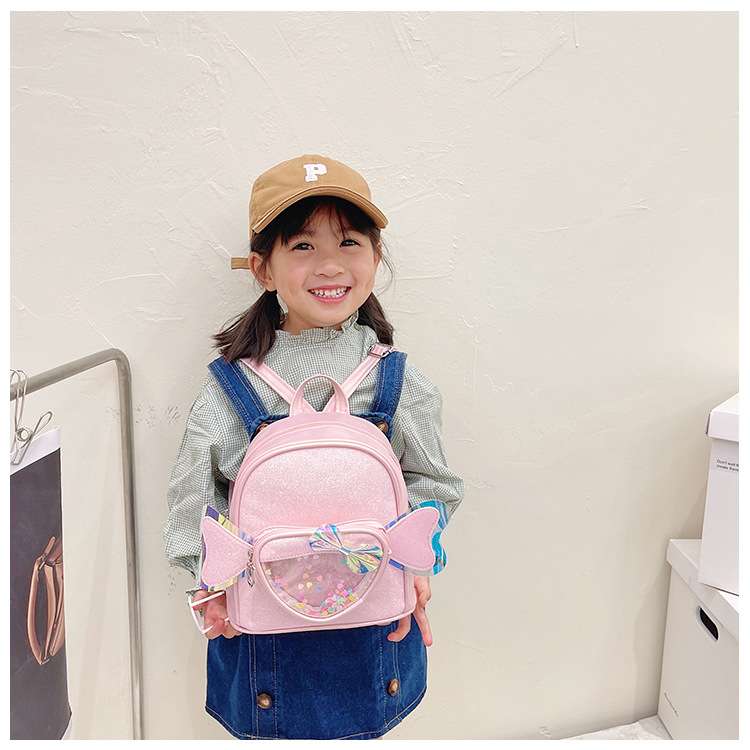 子どもリュック キラキラハートのおでかけにおすすめリュック