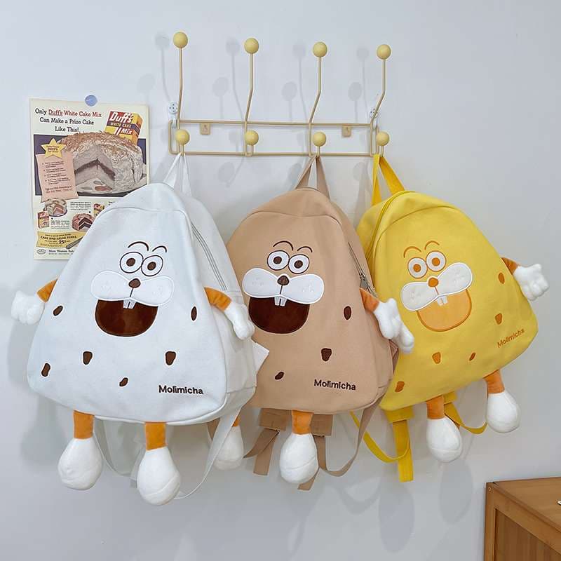 子どもリュック もちもちキャラクター リュック