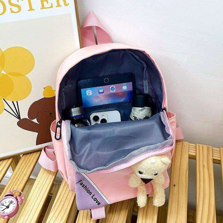 子どもリュック　お友達くまさん付きキッズリュック