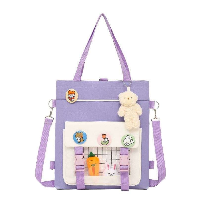 子どもリュック　 うさぎとにんじんのファンシーリュック