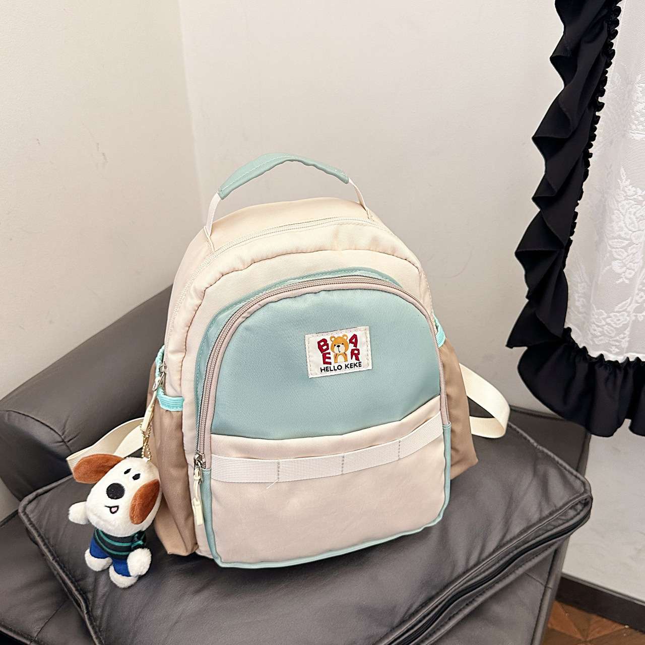 子どもリュック　かわいい動物刺繍入りキッズリュック