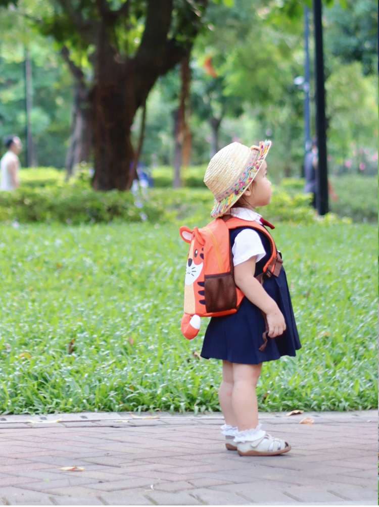 子どもリュック 遠足用かわいいトラさんリュックサック
